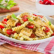 pasta con pollo al ajo y cebolla pasta con pollo al ajo y cebolla