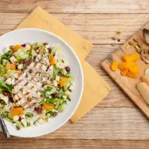 ensalada de pollo con mandarinas ensalada de pollo con mandarinas