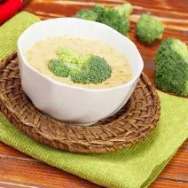 Dip de brócoli y mango Dip de brócoli y mango