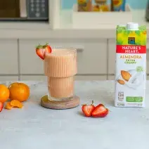 Smoothie de Fresa y Mandarina Smoothie de Fresa y Mandarina
