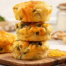 Muffins de queso y espinaca Muffins de queso y espinaca
