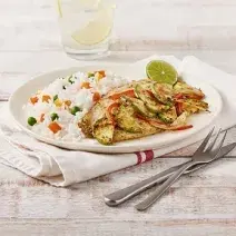 Pescado al ajo y cebolla Pescado al ajo y cebolla
