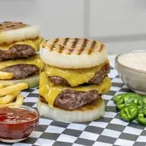Hamburguesa de Cebolla Hamburguesa de Cebolla