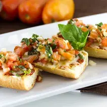 Bruschetta Boloñesa Bruschetta Boloñesa