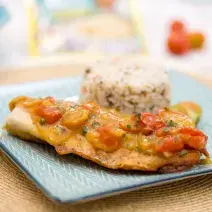 Filete en Salsa de Mariscos y Coco Filete en Salsa de Mariscos y Coco